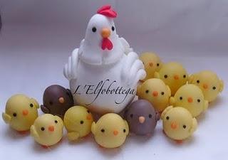 Per pasqua ci si organizza con pulcini e gallinelle ^^ : Sono lieta di presentarvi i Cip!