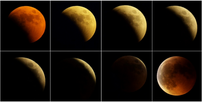 Le migliori foto dell'eclissi lunare del 15 giugno 2011 da tutto il mondo