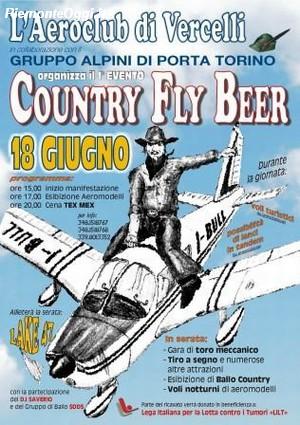 Country Fly Beer…  Il Far West sbarca all’aeroporto di Vercelli