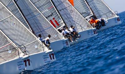 HIGHLIFE DI ROGERS PRIMO AL WARM UP DELLE AUDI SAILING SERIES