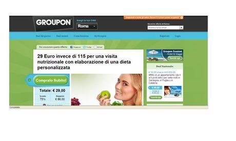 VISITA NUTRIZIONALE + 1 CONTROLLO a Roma ad € 29