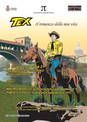 Zagor e Tex cavalcano verso Pavia: incontri con gli autori