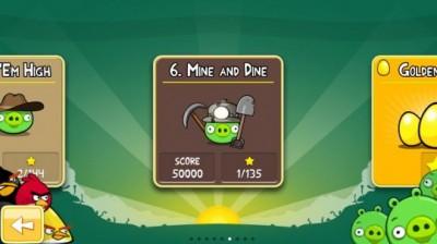 AngryBirds Mine and Dine 400x224 Angry Birds Mine and Dine disponibile sul Market Android [Video]