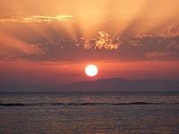 Classical music at sunset in Mykonos