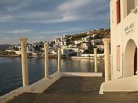 Classical music at sunset in Mykonos