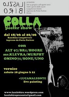 [link] COLLA poster show @ Laszlo Biro