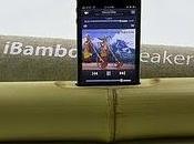 iBamboo Speaker naturale iPhone.