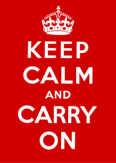 Keep Calm and Carry On: manifesto simbolo del British