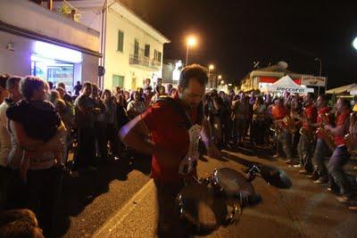 la Large Street Band che ha suonato a Pinocchio in strada