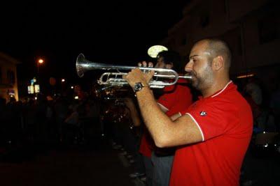 la Large Street Band che ha suonato a Pinocchio in strada