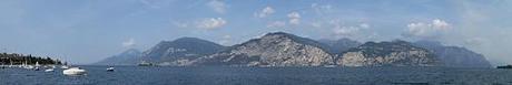 view of Campione, Tremosine, Tignale from Cassone