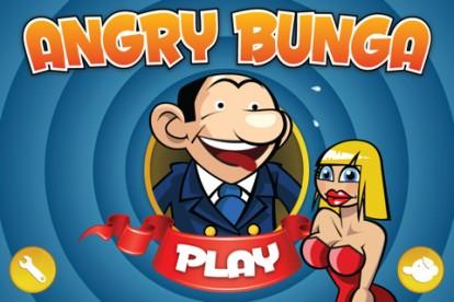 Berlusconi protagonista di un’app: Angry Bunga