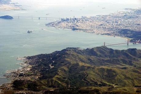 san francisco 100 Exquisite Airplane Window Shots