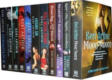 Keri Arthur Collection: Moon Sworn, Kiss the Night Goodbye, Hearts in Darkness, Dancing with the Devil, Full Moon Rising, Kissing Sin, Circle of ... Moon, Beneath a Rising Moon, Generation 18