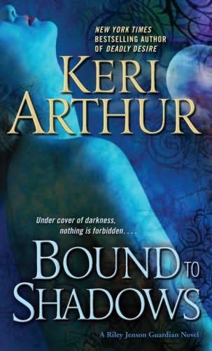 book cover of
Bound to Shadows
(Riley Jenson Guardian, book 8)
by
Keri Arthur