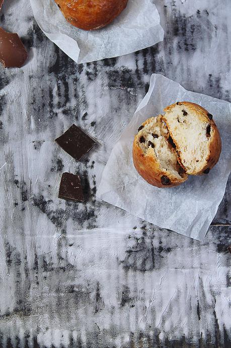 I panini con gocce di cioccolato! I panini con gocce di cioccolato!