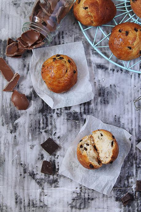 I panini con gocce di cioccolato! I panini con gocce di cioccolato!