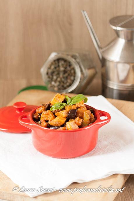 Caponata di Melanzane e Pesce Spada le ricette della sicilia