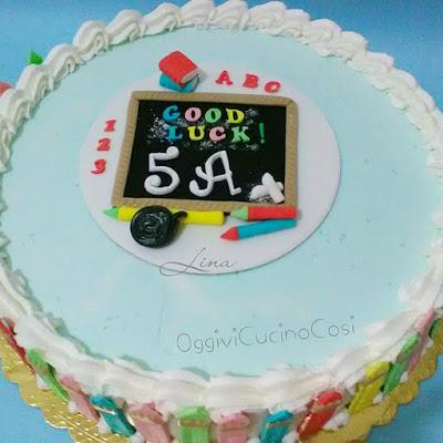 Torta fine Scuola Torta fine Scuola