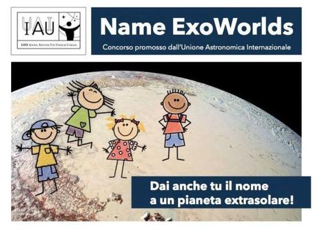 Dai anche tu un nome ad un pianeta extrasolare! Dai anche tu un nome ad un pianeta extrasolare!