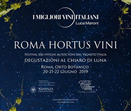 Roma Hortus Vini: all’Orto Botanico in scena il festival dei vitigni autoctoni Roma Hortus Vini: all’Orto Botanico in scena il festival dei vitigni autoctoni