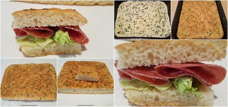 Focaccia con semola rimacinata al rosmarino https://lericettediclaudiaeandre.blogspot.com/
