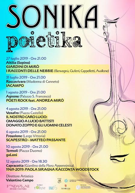 Chi va con lo Zoppo... non perde SONIKA POIETIKA: dal 27 luglio! Chi va con lo Zoppo... non perde SONIKA POIETIKA: dal 27 luglio!
