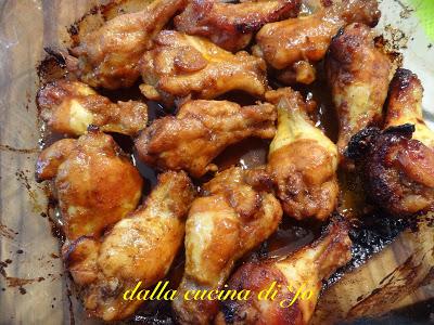 Alette di pollo a tutte spezie e miele Alette di pollo a tutte spezie e miele