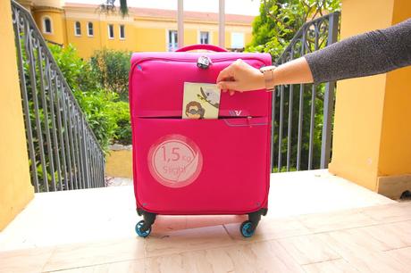 Il mio nuovo trolley fucsia di Valigeria Roncato Il mio nuovo trolley fucsia di Valigeria Roncato
