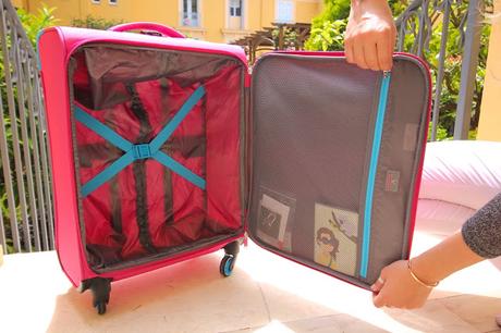 Il mio nuovo trolley fucsia di Valigeria Roncato Il mio nuovo trolley fucsia di Valigeria Roncato