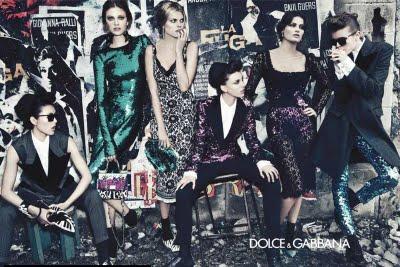Dolce & Gabbana FW 11.12 AD Campaign by Steven Klein