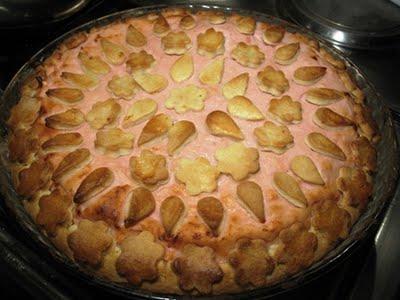 Una crostata tutta rosa per Alice Ginevra