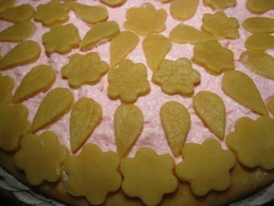 Una crostata tutta rosa per Alice Ginevra