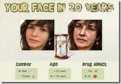 Scoprire come sarà il tuo volto fra 20 anni