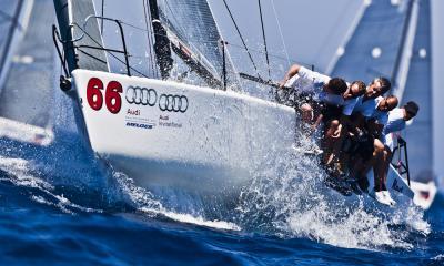 GRANDE SPETTACOLO ALL’AUDI SAILING SERIES MELGES 32. RED, TORPYONE E TEASING MACHINE I PRIMI DI GIORNATA