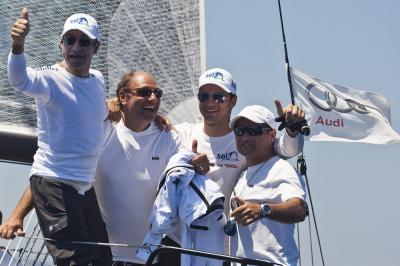 Vela: STEFANO MASCIARELLI A BORDO DI SEI TU VINCE L’AUDI INVITATIONAL 2011