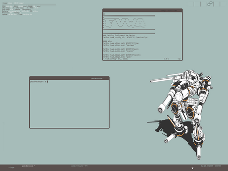 FVWM (F Virtual Window Manager) è un window manager per X Window system evoluto in un ambiente potente ed altamente configurabile.