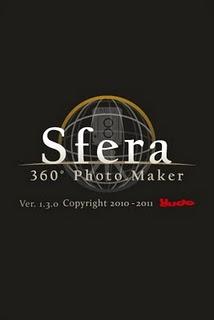 Realizza fantastiche foto a 360 gradi con l'app Sfera.