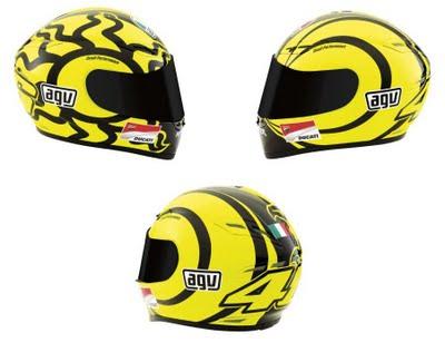 Agv GP-Tech Replica V.Rossi Winter Test 2011