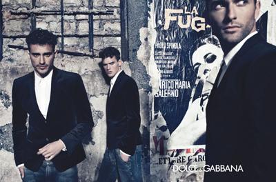 Preview Dolce & Gabbana Man F/W 2011 Campaign