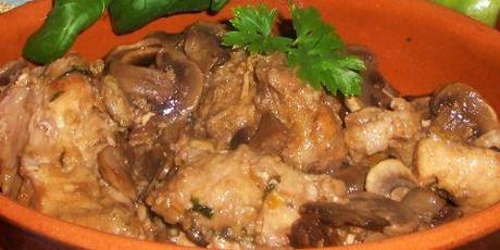 Coniglio con i funghi