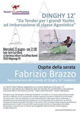 Serata Dinghy 12' allo Yacht Club Padova