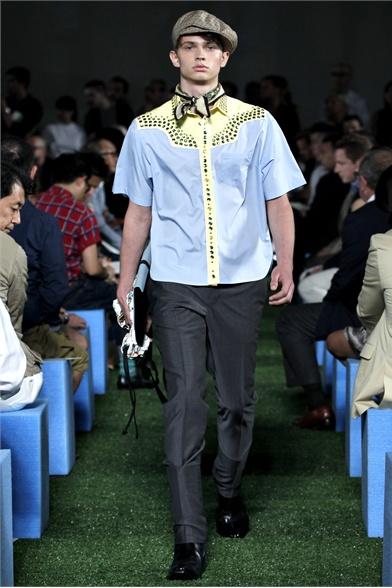 Prada, let’s play golf with Miuccia [MilanoModaUomo SS 2012]