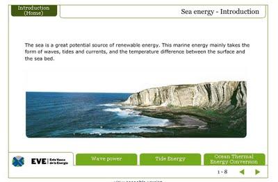 Energia dal mare: un'applet interattiva