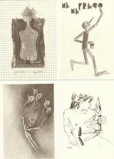 Pinocchio ad Arte in cartoline illustrate