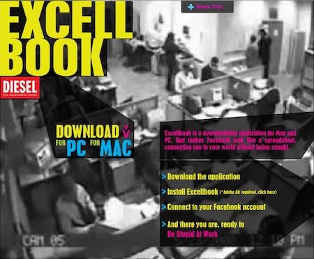 Be Stupid at Work: FB travestito da Excel :-)