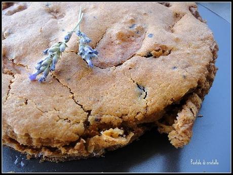 Torta di mele, cioccolato e lavanda...