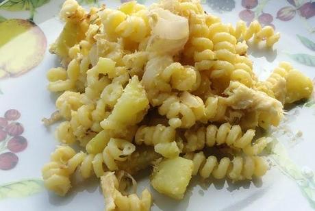 Fusilli, trote e patate