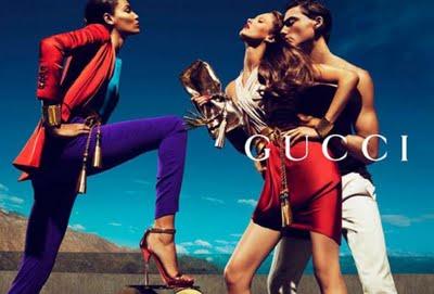 Gucci foto campagna pubblicitaria Spring Summer 2011