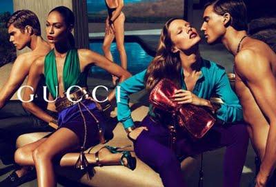 Gucci foto campagna pubblicitaria Spring Summer 2011